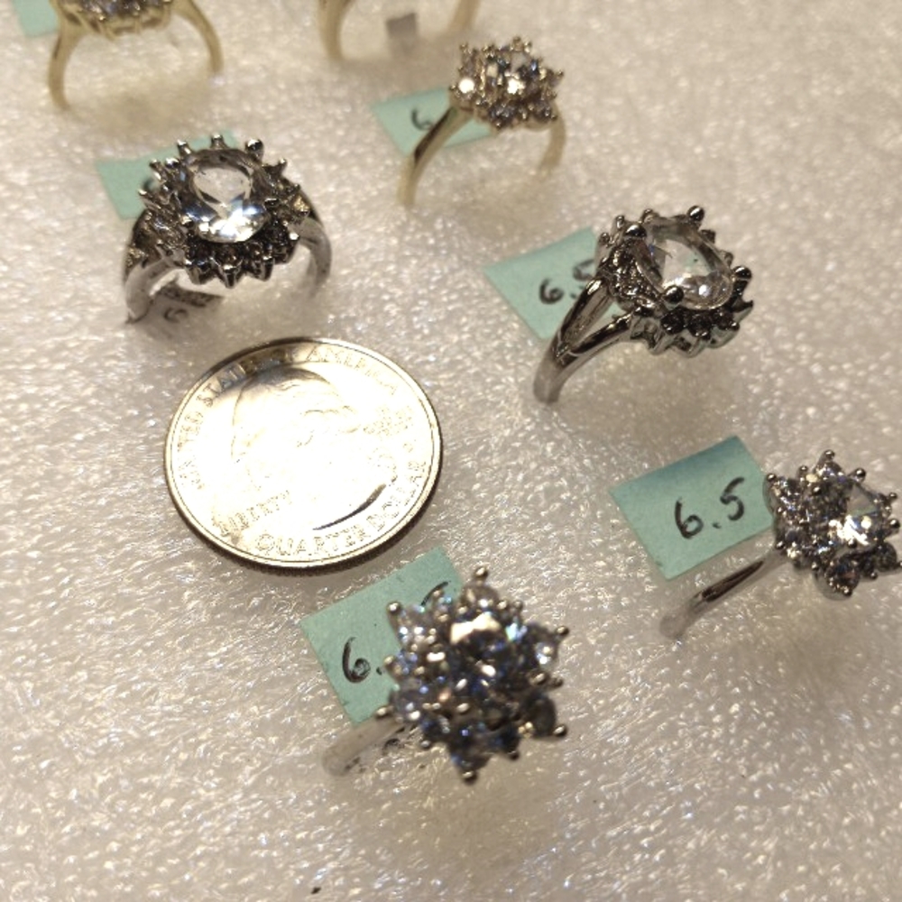 Sunburst/Snowflake Ring - image 6